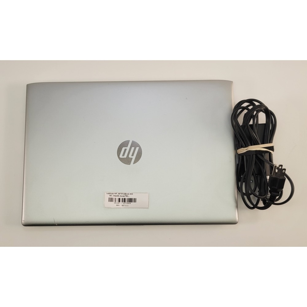 HP ProBook 450 G5 15.5″, i5-8250U -16GB DDR4- 256GB SSD