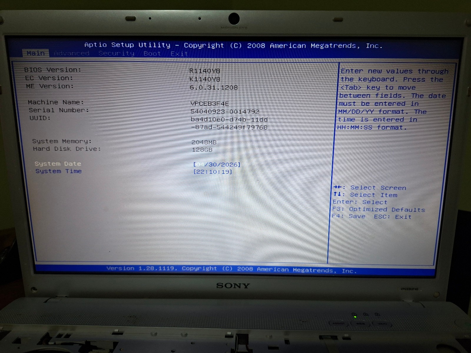 Sony Vaio VPCEB3F4EPCG-71311M & VPCEE3JOEPCG-61611M Laptops 15.6″ Mass Effect