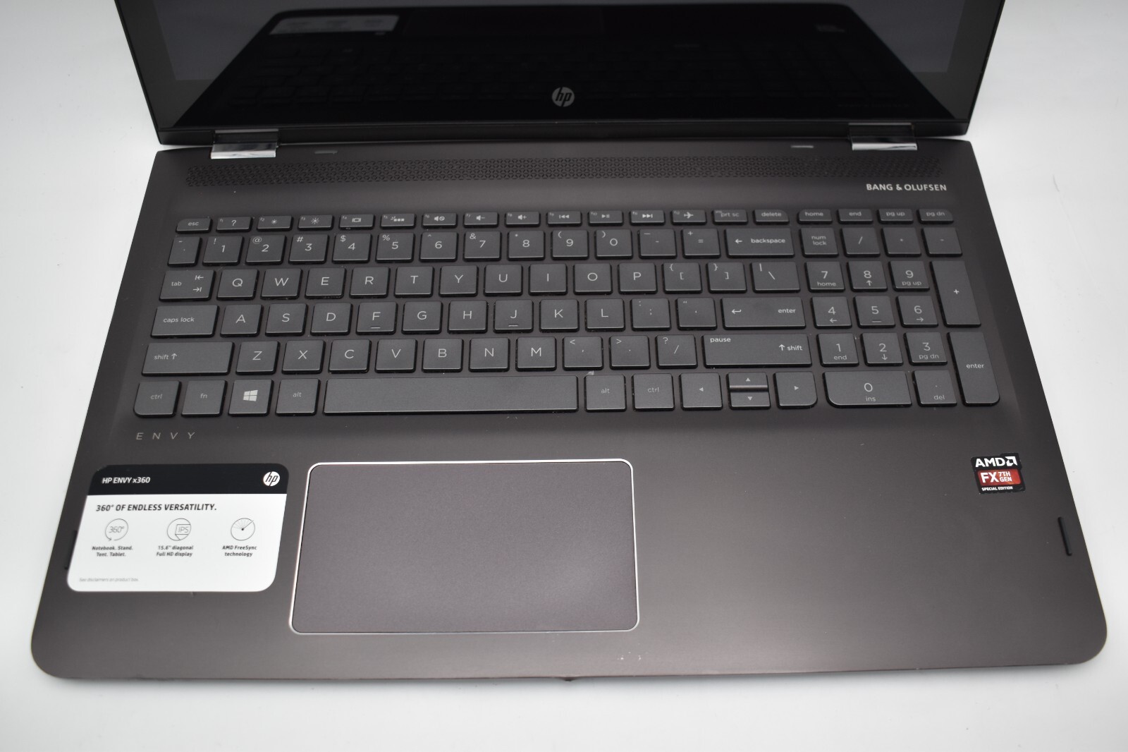 HP ENVY X360 M6 2-in-1 Laptop AMD FX-9800P 2.7GHz 16GB RAM 256GB SSD WIN10 *READ
