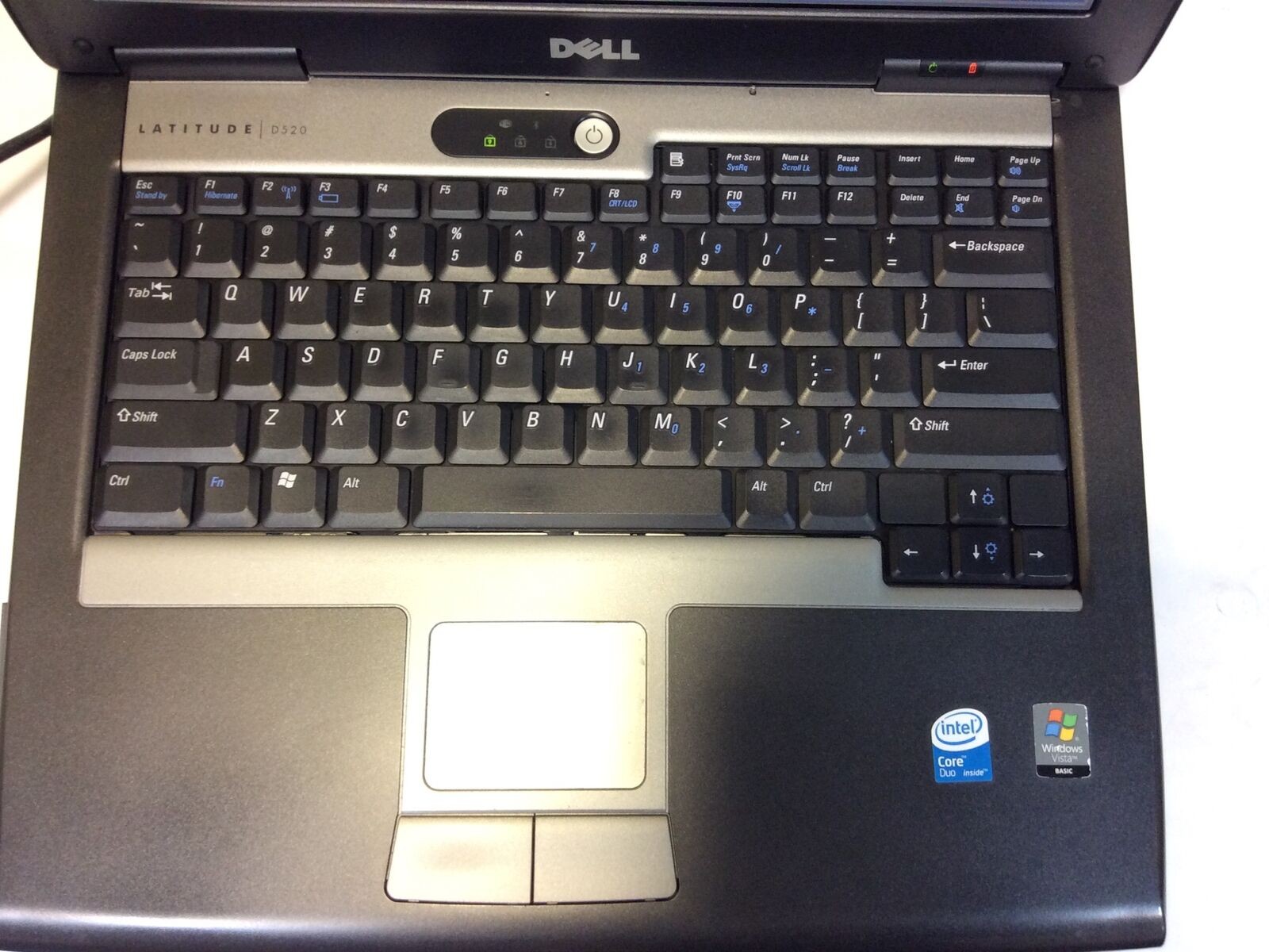 Dell Latitude D520 14”Laptop Intel Core Duo 1.0GHz 1GB RAM No HDD With Caddy
