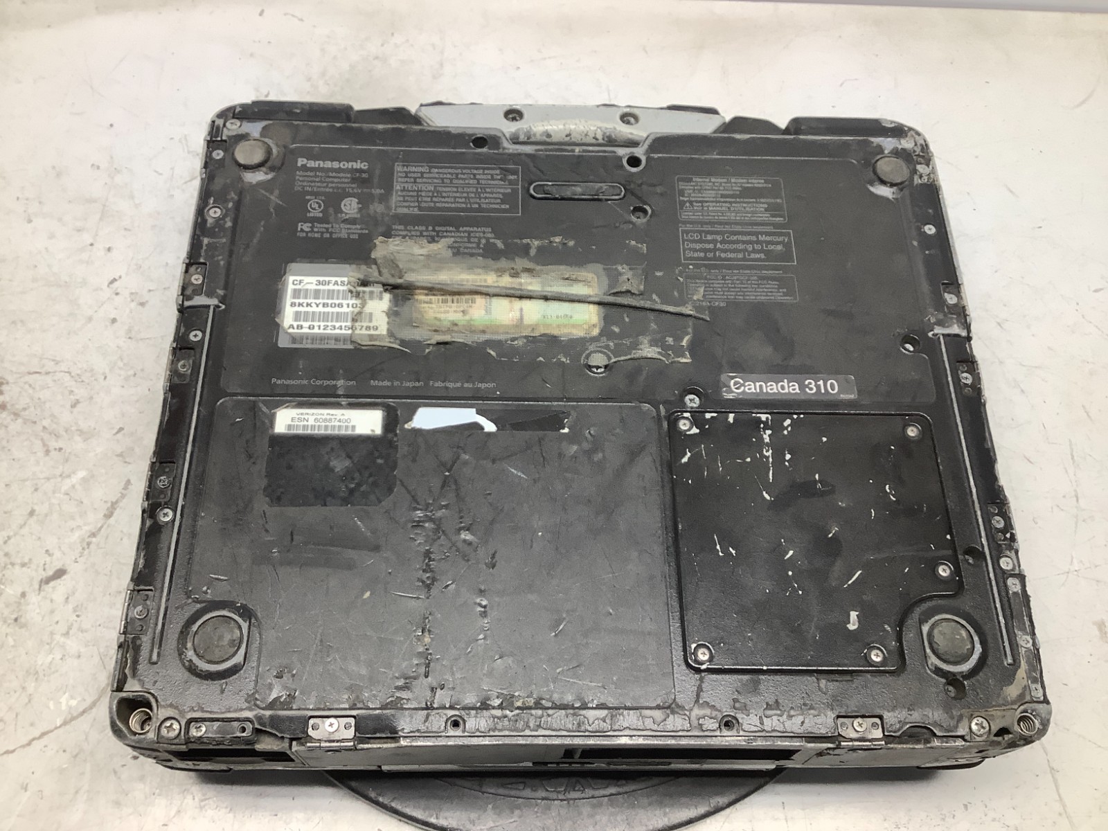 Panasonic CF-30 Intel Core Duo L2400 1.66GHz No RAM NO HDD