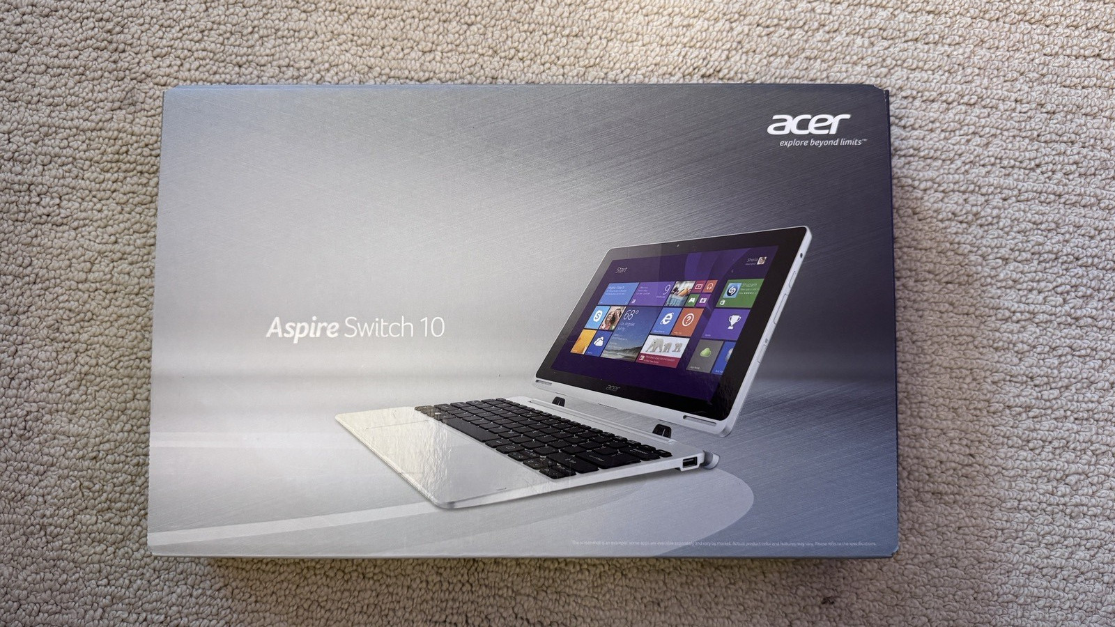 Acer Aspire Switch 10 10.1″ 2-in-1 Detachable Touch 2GB 64GB Win 8.1 in Gray