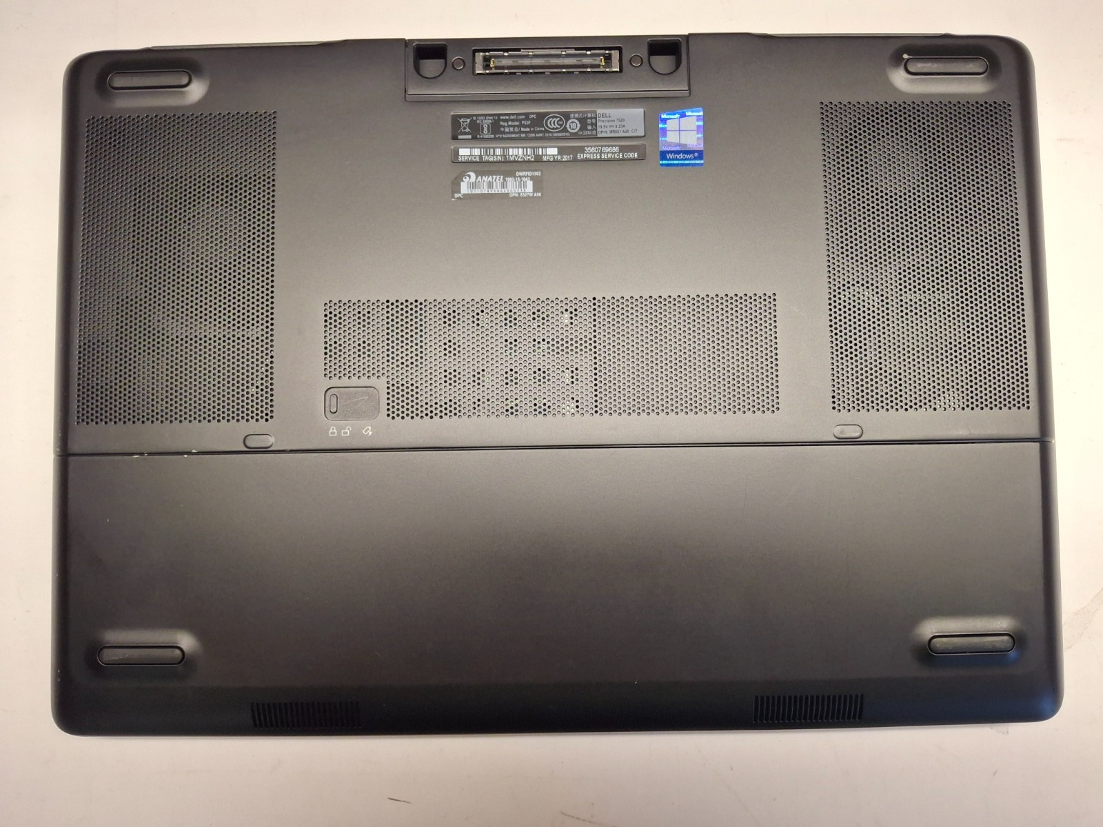 Dell Precision 7520 15.6″ FHD i7-7820HQ 2.90GHz 16GB 256GB SSD Quadro M2200