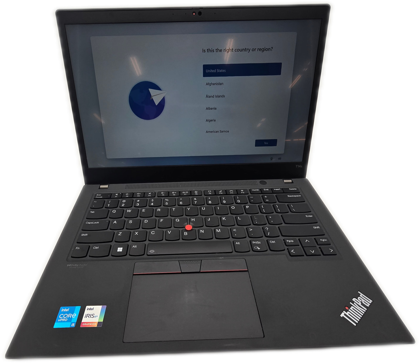 Lenovo ThinkPad T14s Gen 2i i5-11th Gen 16GB RAM 256GB SSD Windows 11 Home