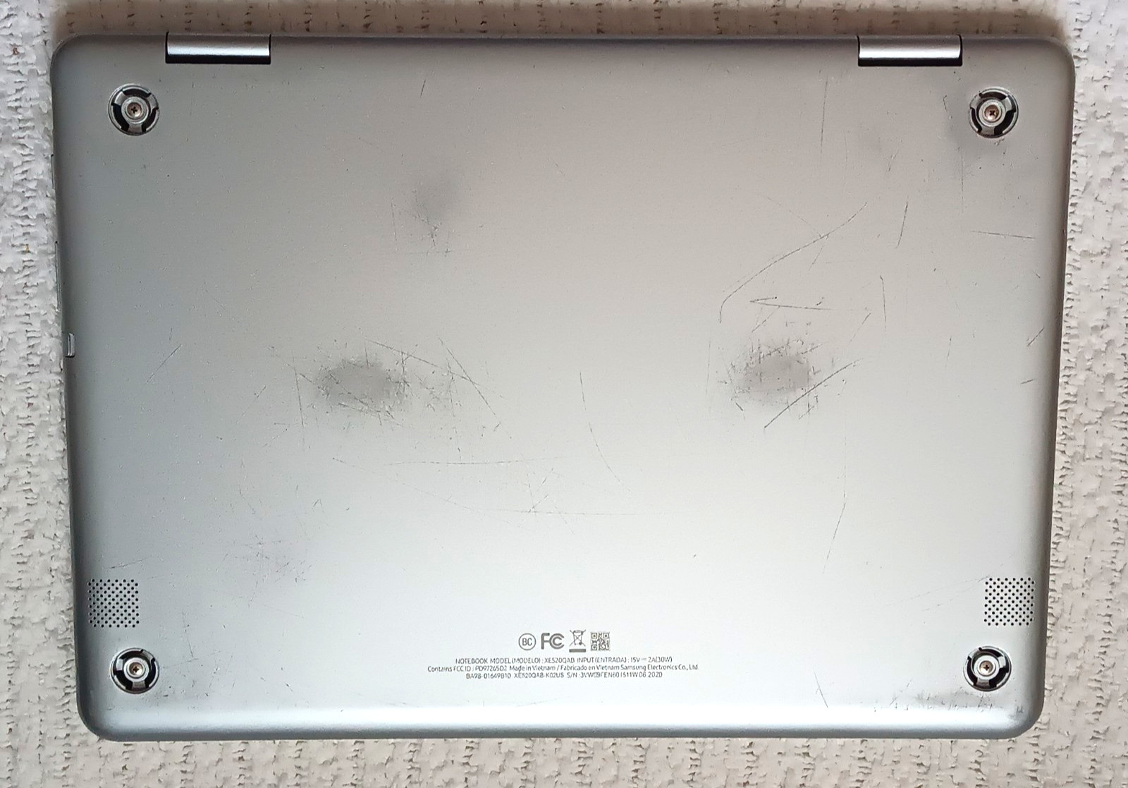 Samsung Chromebook Plus #1 Silver 520QAB-K02 12.2″ FHD Touch Convertible 2-in-1