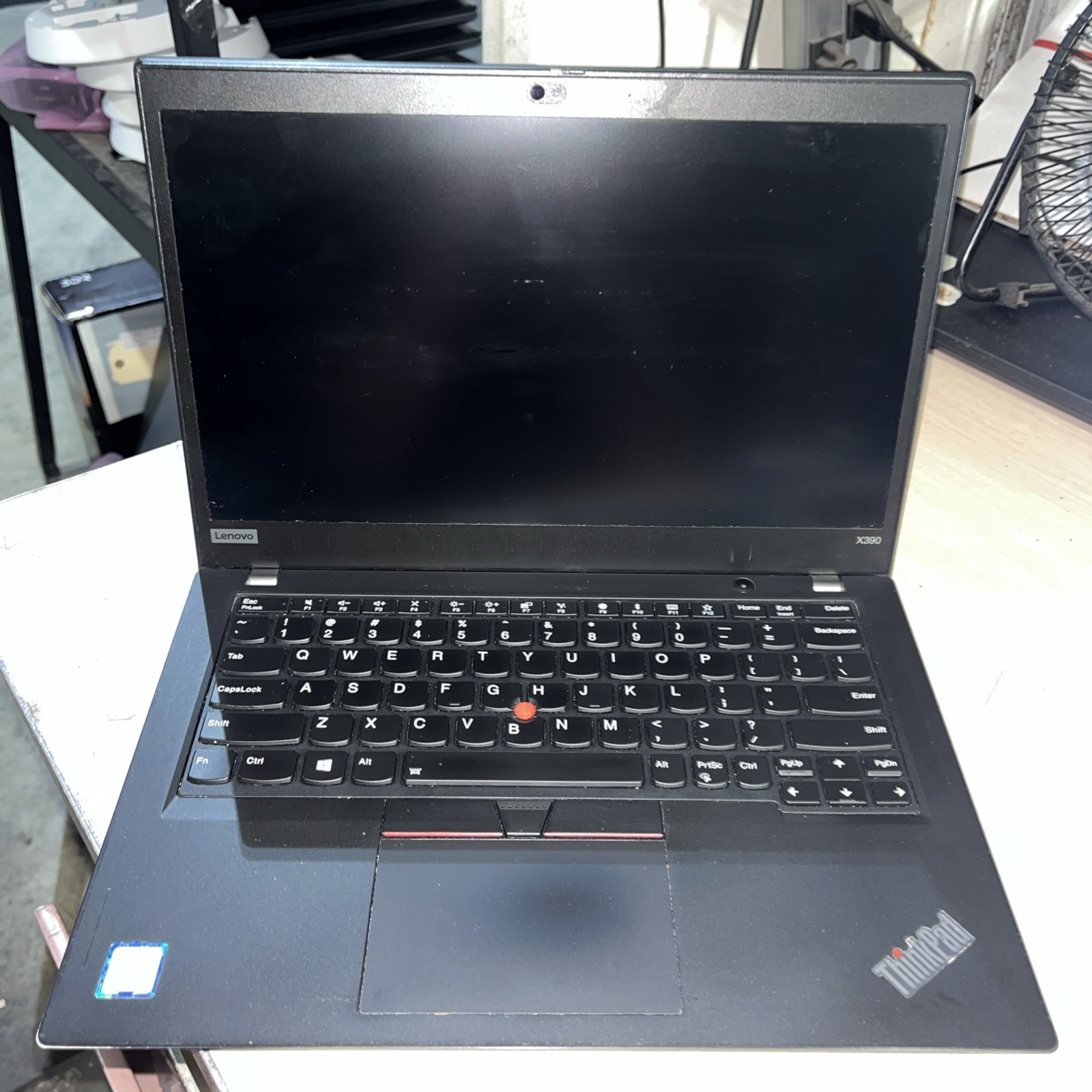 LENOVO THINKPAD X390 INTEL CORE I5-8365 1.60GHZ 16GB RAM NO HD