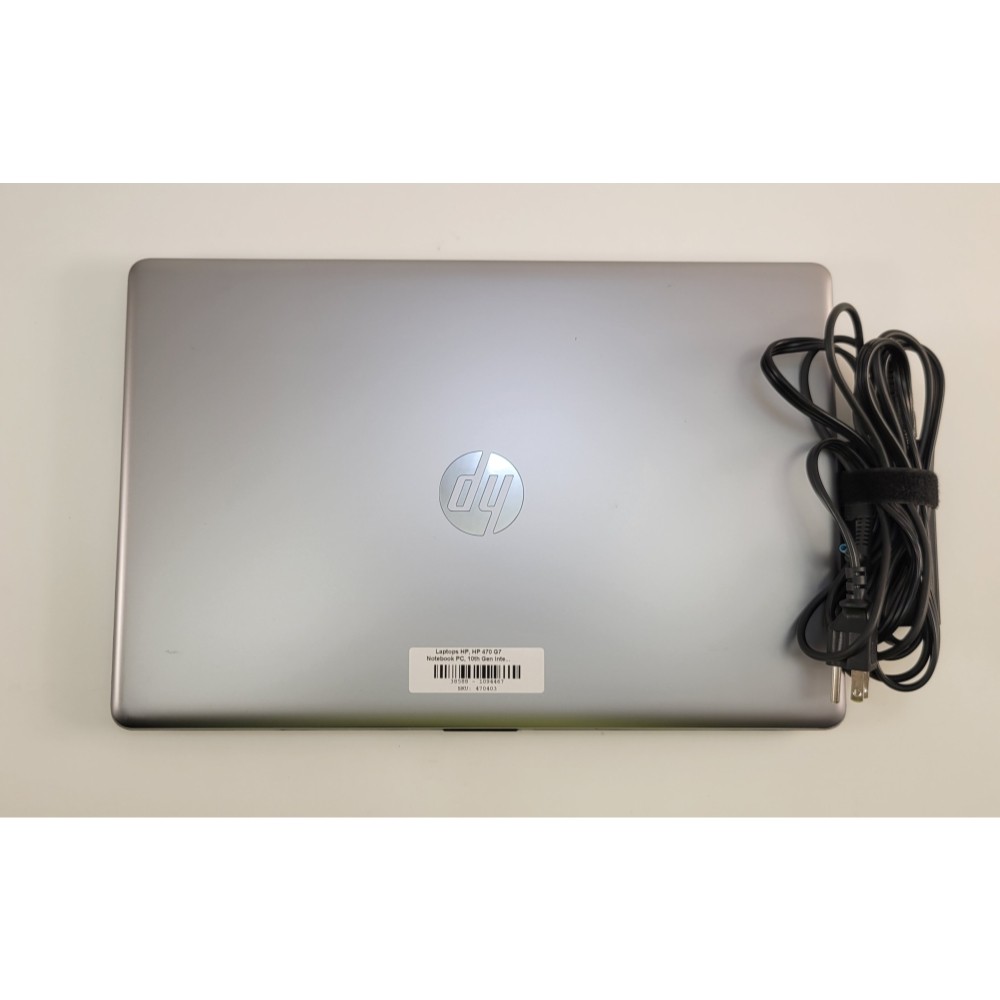 HP 470 G7 Notebook PC 17.3″, i5-10210U -16GB DDR4- 512GB SSD