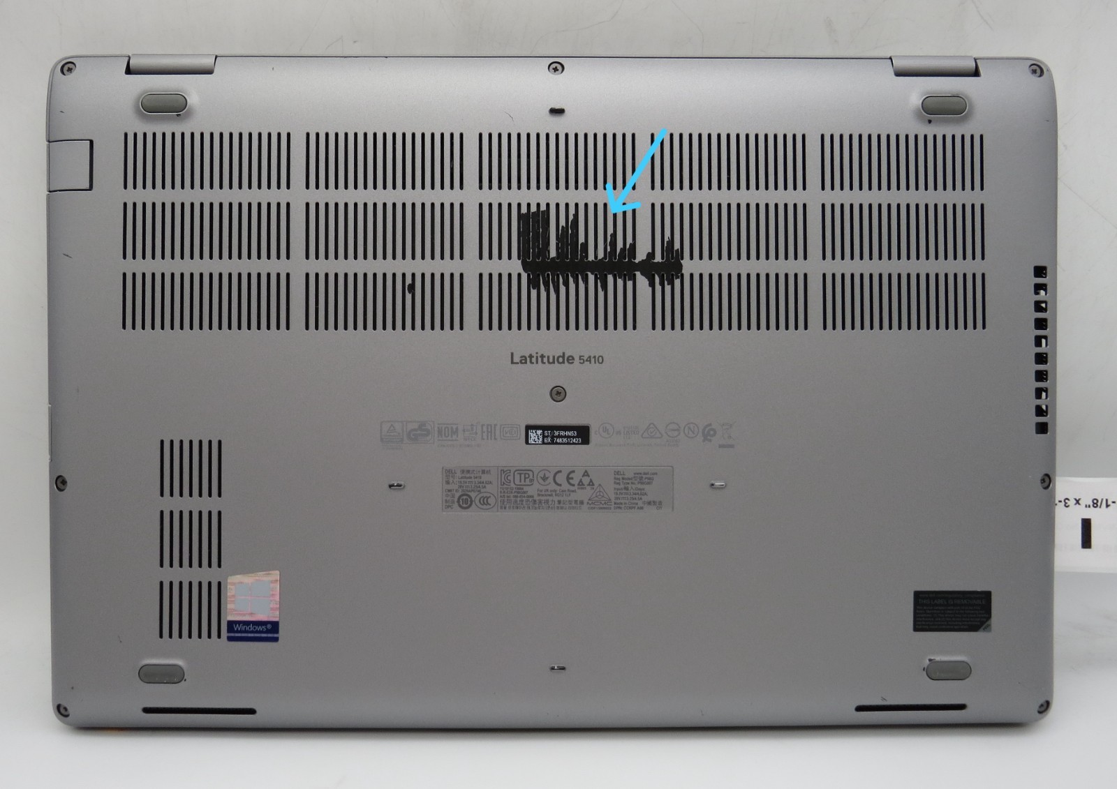 Dell Latitude 5410-13.3″-i5-1031U@1.7GHz-16GB RAM-512GB M.2 NVME-NO OS *READ*