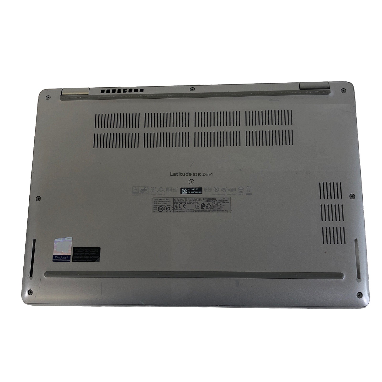 Dell 5310 2 in 1 Touch 15-10210U 1.6 Ghz 16 GB Ram 256 GB NVme Windows 11