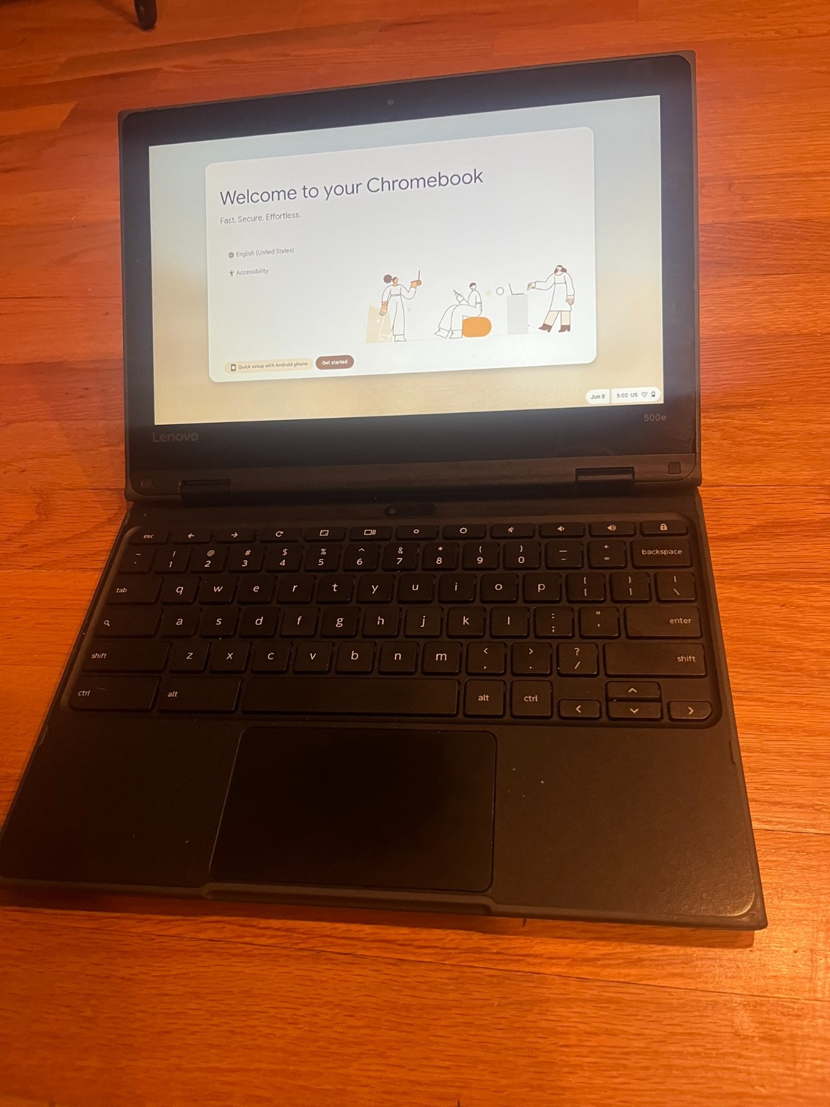 lenovo chrome chromebook 500e 81ES 4