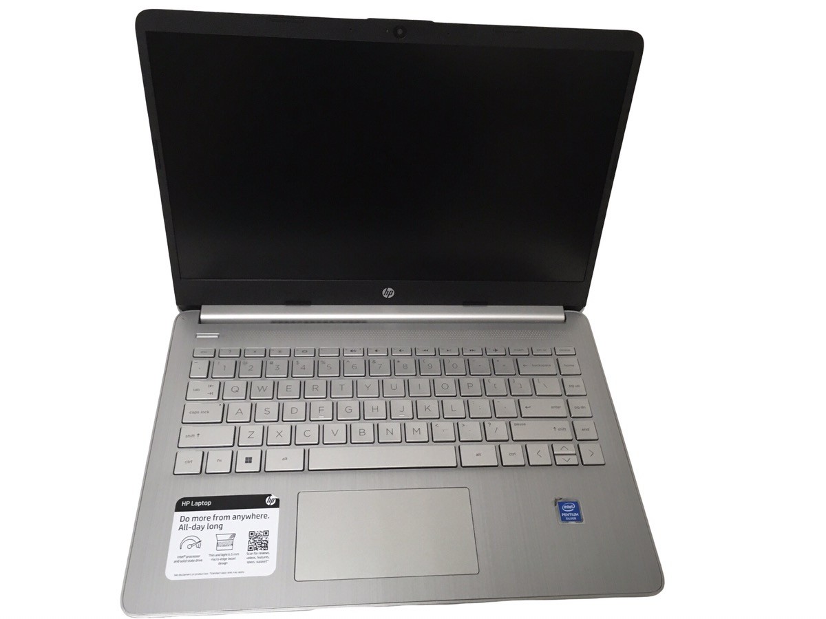 HP 14″ LAPTOP 14-DQ0703DX INTEL PENTIUM N5030 16GB RAM 128GB SSD WIN (EPJ033497)