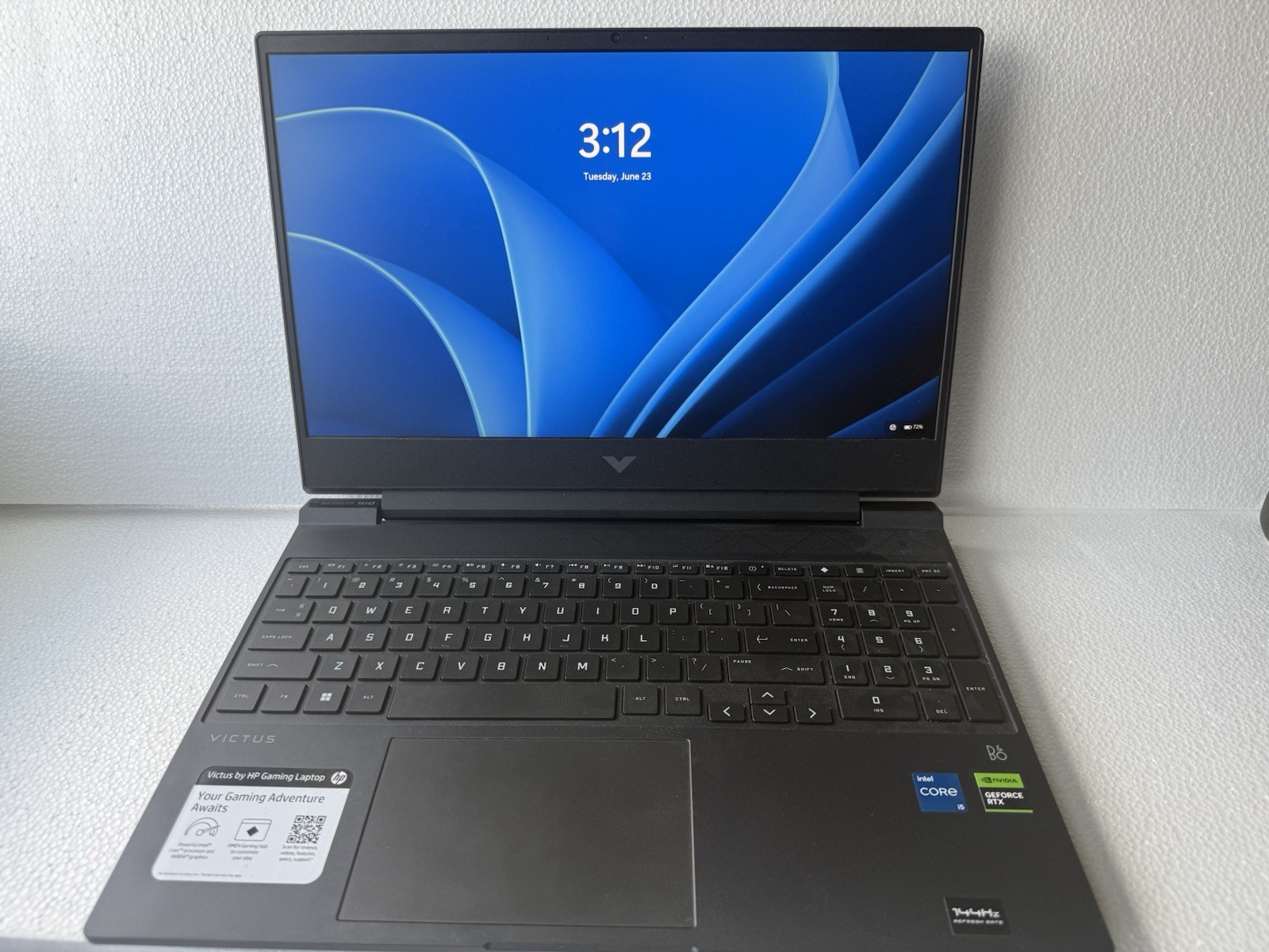 HP Victus 15-fa1xxx 15.6″ FHD i5 13th Gen 16GB 512GB SSD RTX 4050 W11