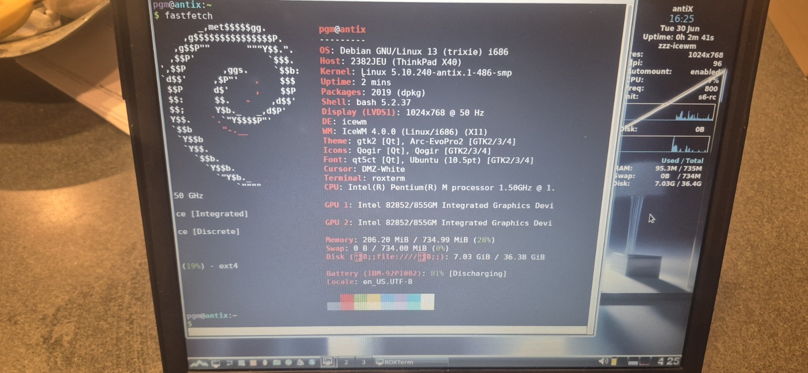 IBM ThinkPad X40 12.1 Pentium M 1.50GHz Linux 40GB HDD Charger WITH X4 Ultrabase