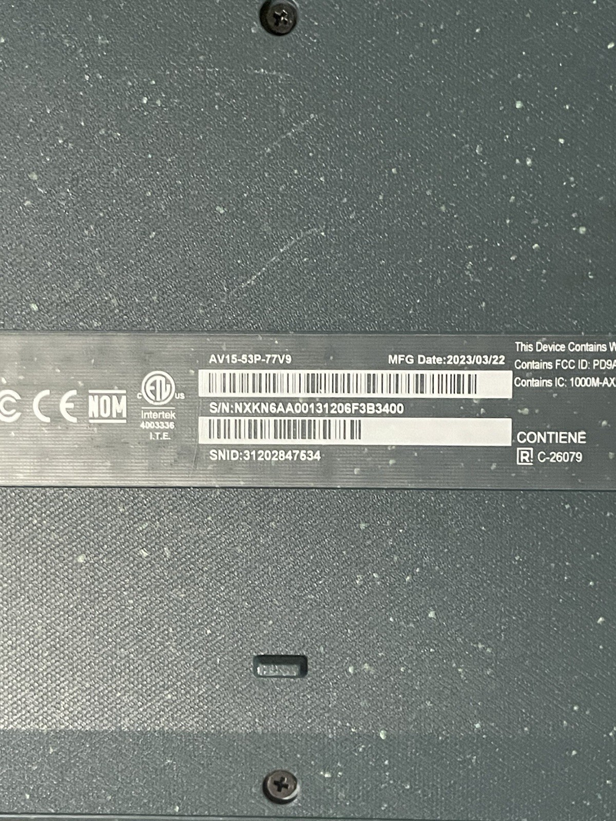 Acer Aspire Vero AV15-53P 13th Gen i7-1355U 16GB 512GB SSD 15.6”