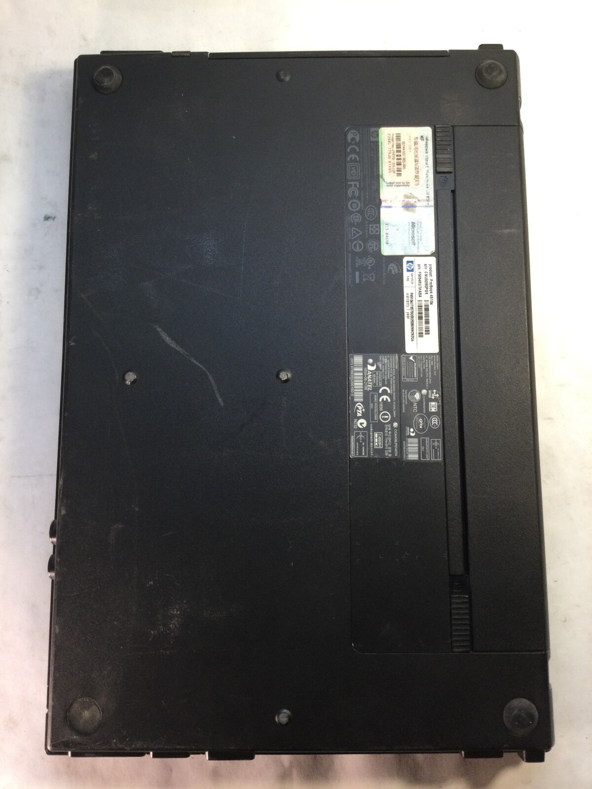 HP ProBook 4510s 15″ Laptop Intel Core 2 Duo- LOOSE POWER JACK- MZ