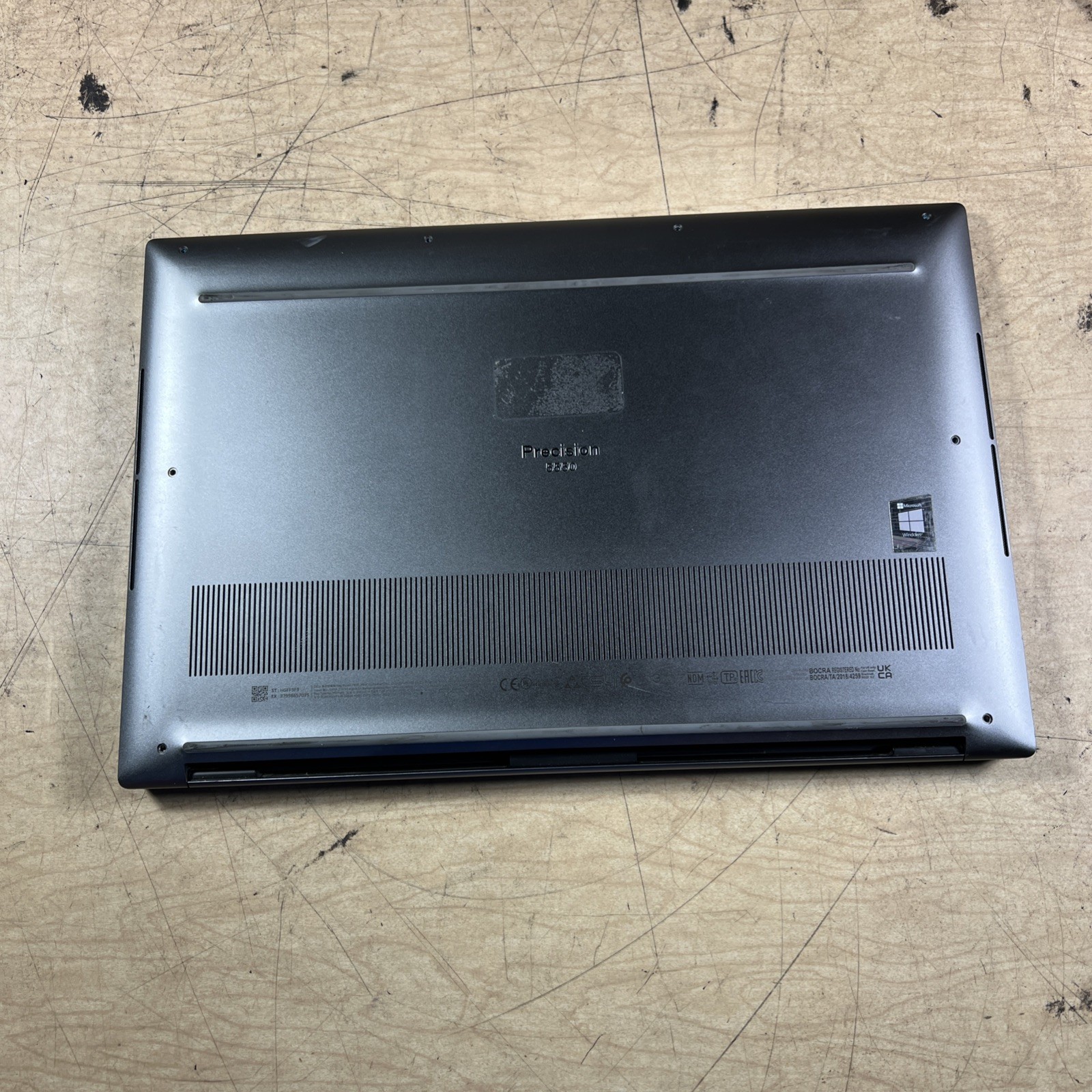 DELL PRECISION 5550 15.6” LAPTOP INTEL CORE I7-10850H 16GB RAM **NO HD / NO OS/