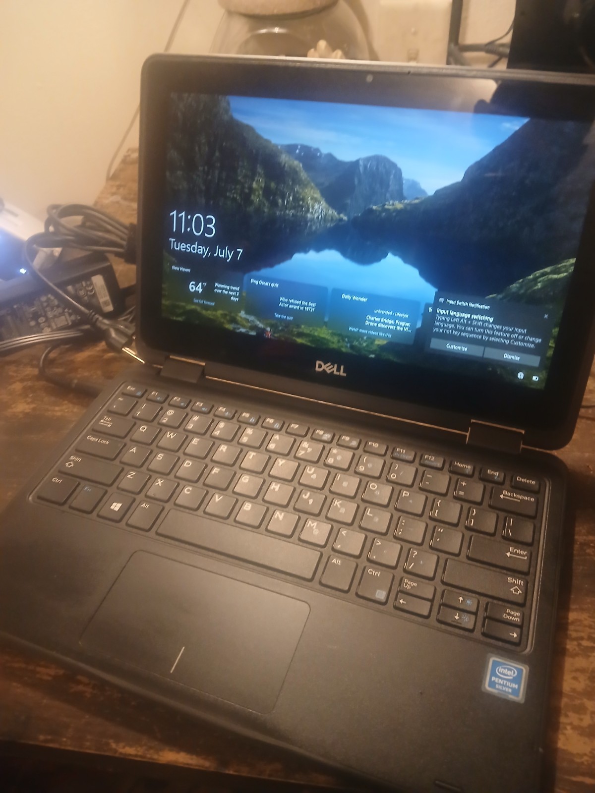 Dell Latitude 3190 2-in-1 Touch Laptop 11.6″ Intel Pentium 8GB 128GB SSD Win 11