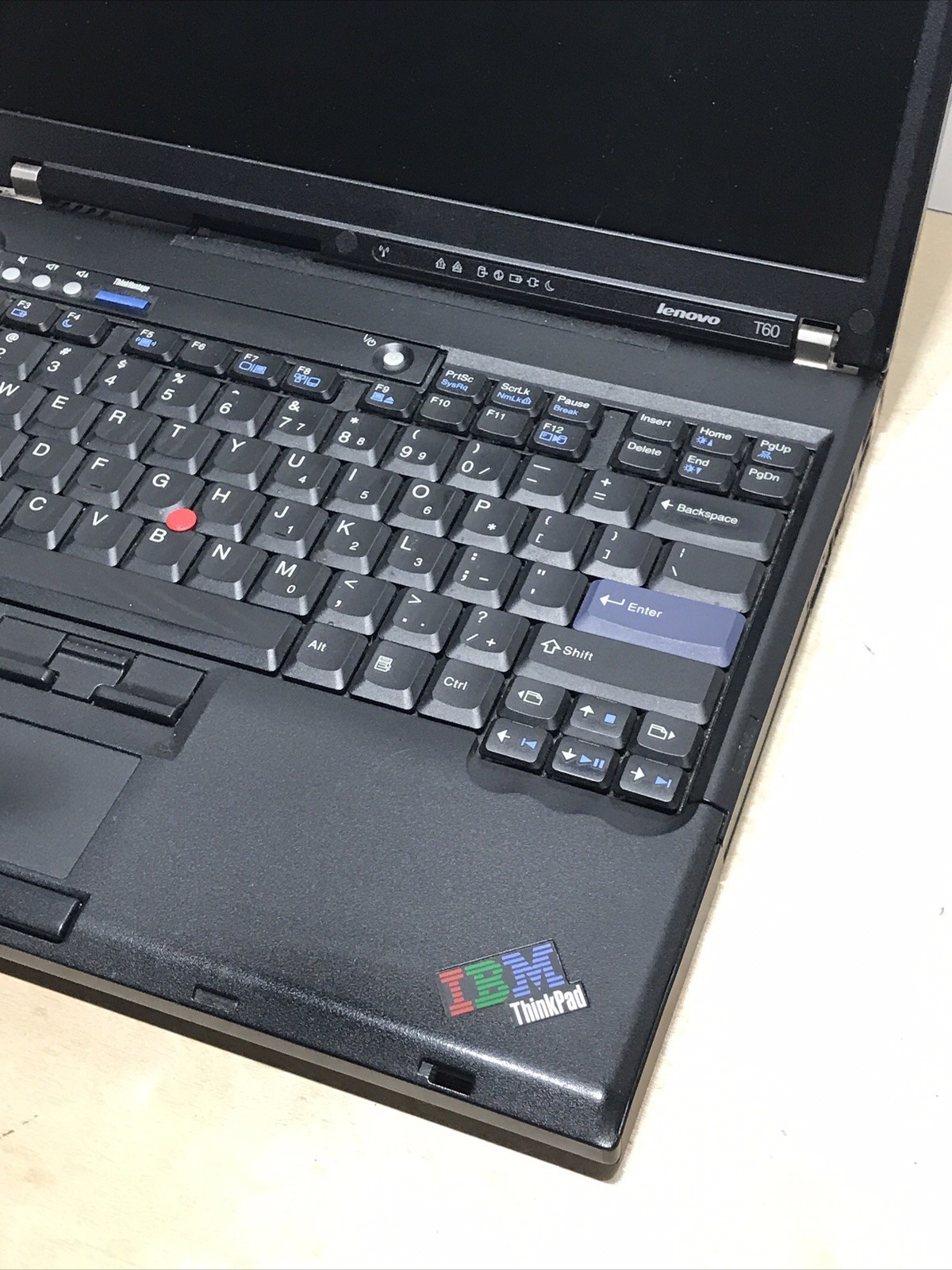 Lenovo ThinkPad T60 14.1″ Vintage Laptop Type 2007-4CU NO Power Cable