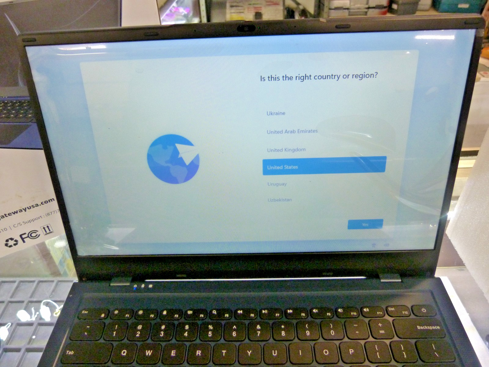Gateway Ultra Slim GWNC21524-BL Laptop Celeron N4020 120GB HDD 4GB RAM FREE SHIP