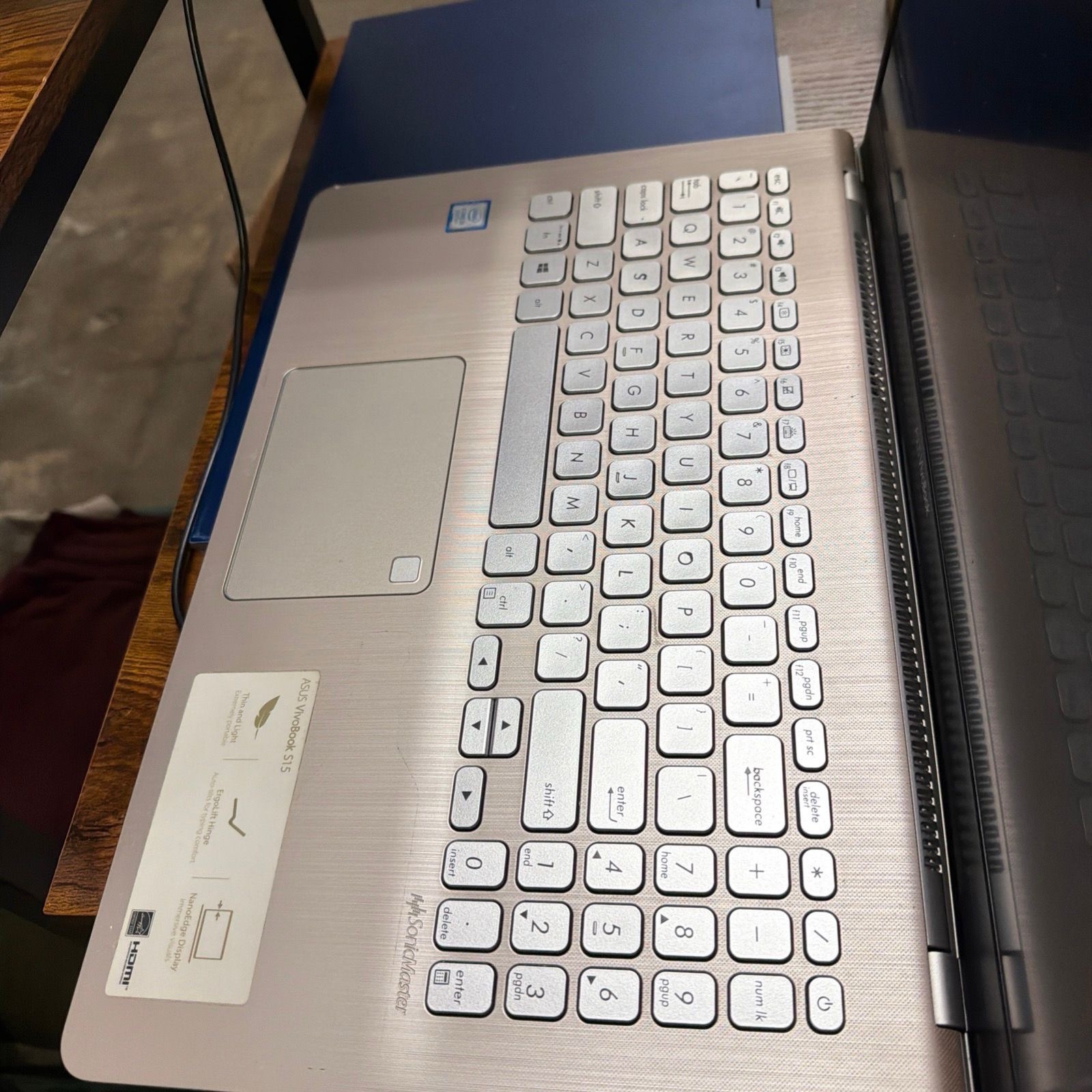 ASUS VivoBook S15 Silver Laptop Intel Core i5 15″ Notebook Integrated Graphics