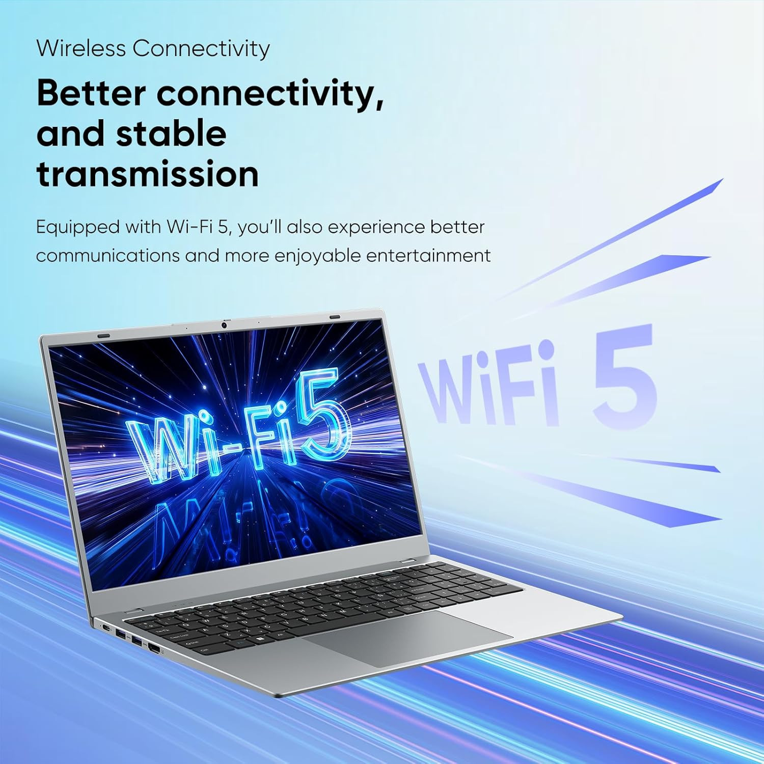 Laptop Computer, 15.6″ FHD IPS Display, Laptop for Student and Business, 16GB RA