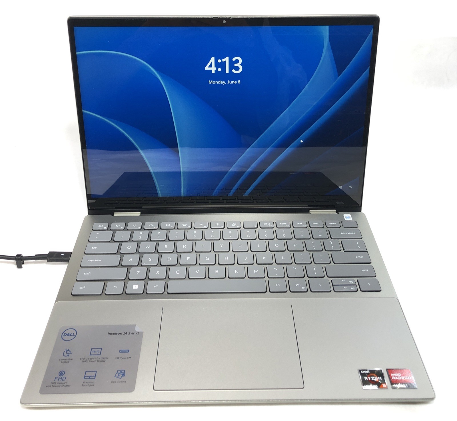 Dell Inspiron 14 7425, AMD Ryzen 5 5625U @2.30Ghz, 8GB RAM, 512GB SSD, W11Pro