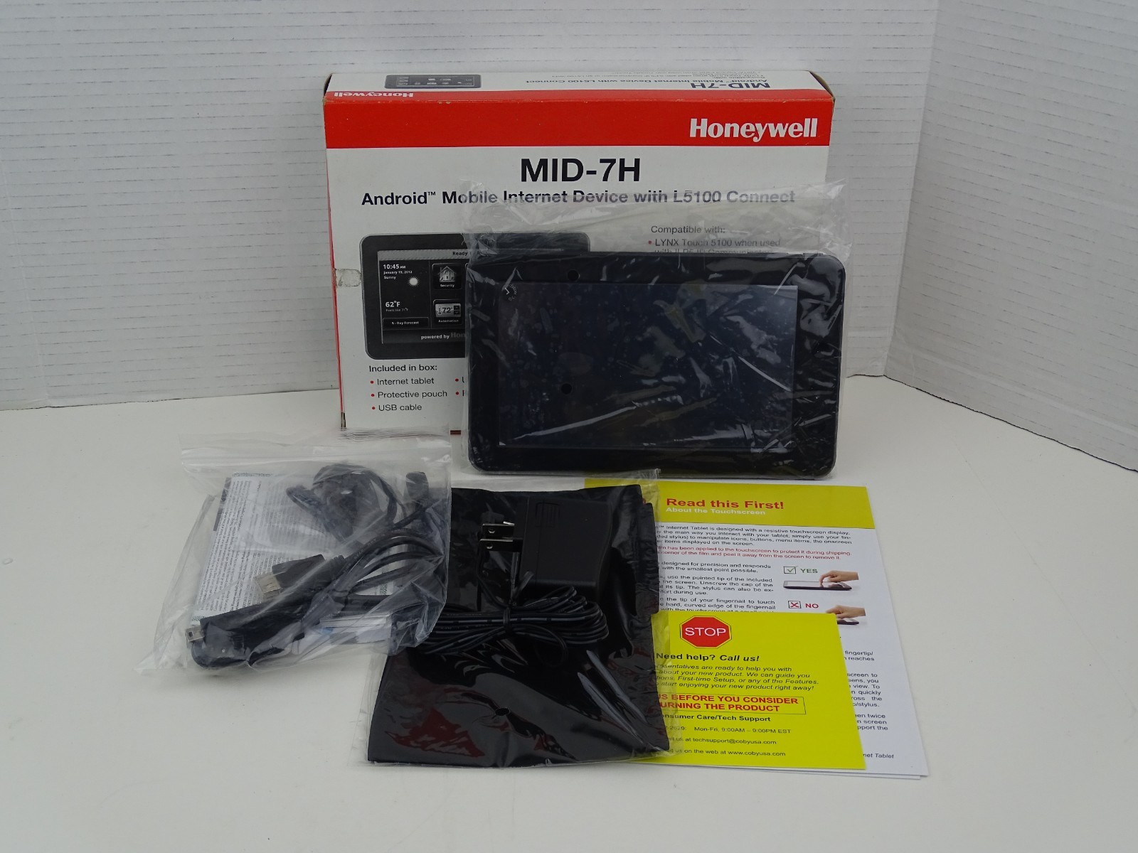 Honeywell MID-7H Android Mobile Internet Device With L5100 Connect New Open Box