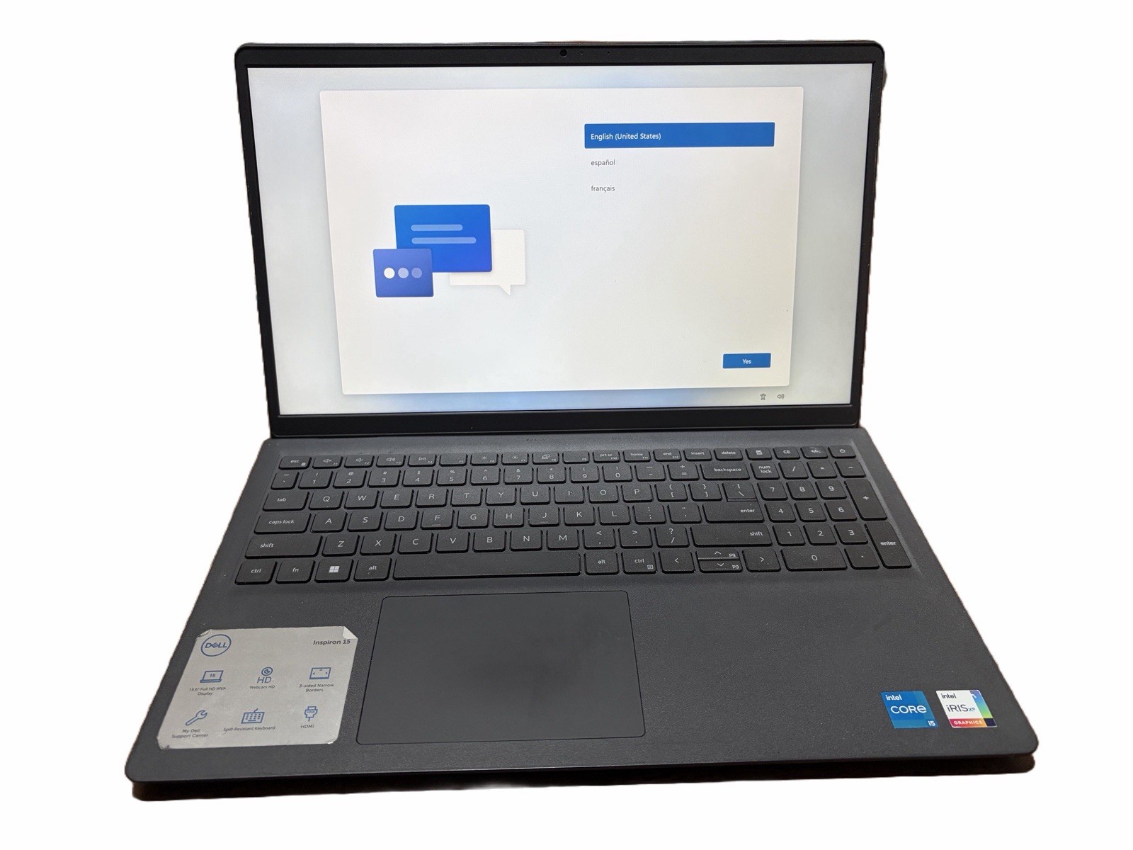 Dell Inspiron 15 3520 Laptop 15.6″ Intel Core i5-1135G7 16GB RAM 512GB SSD