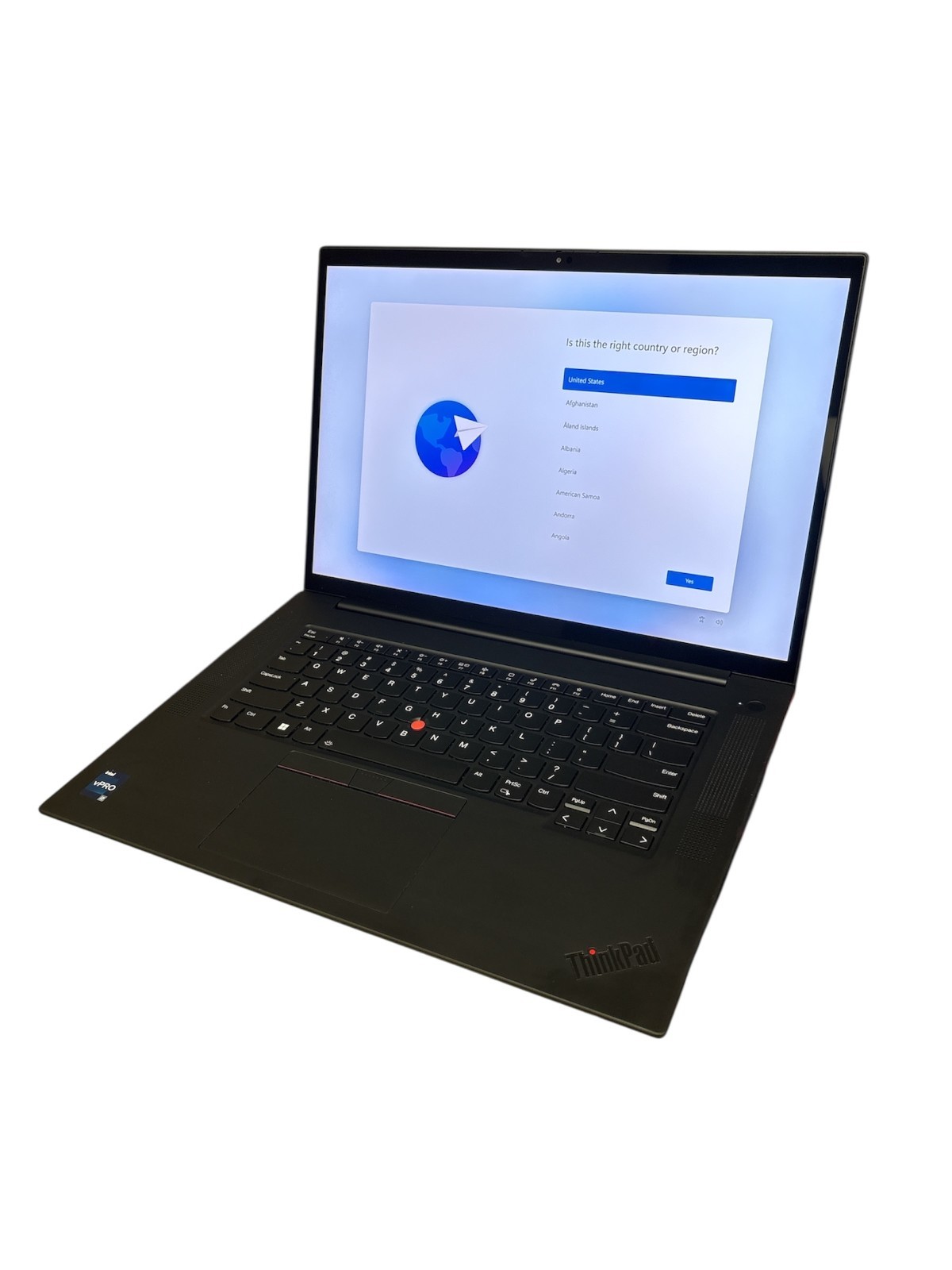Lenovo Thinkpad P1 Gen 5 16″ Touch i7-12800H 32GB 512GB RTX A1000 Win 11 No AC