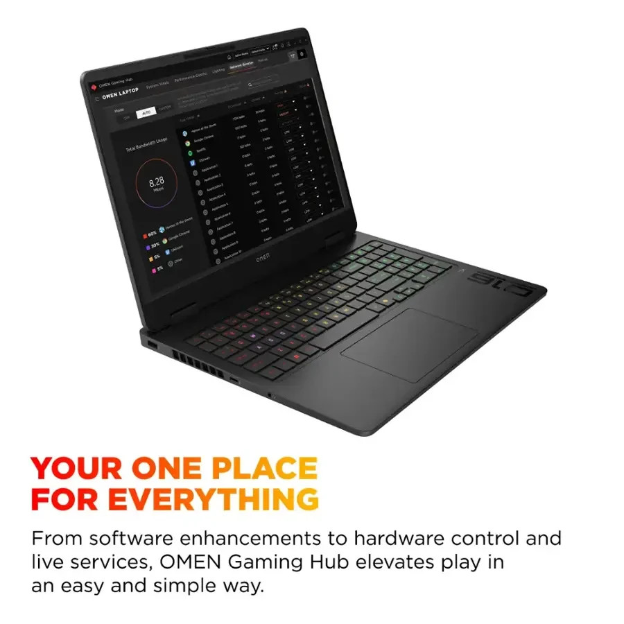 HP OMEN 16″ 2K 144Hz Gaming Laptop AMD Ryzen 9 8940HX RTX 5070 64GB DDR5 4TB SSD