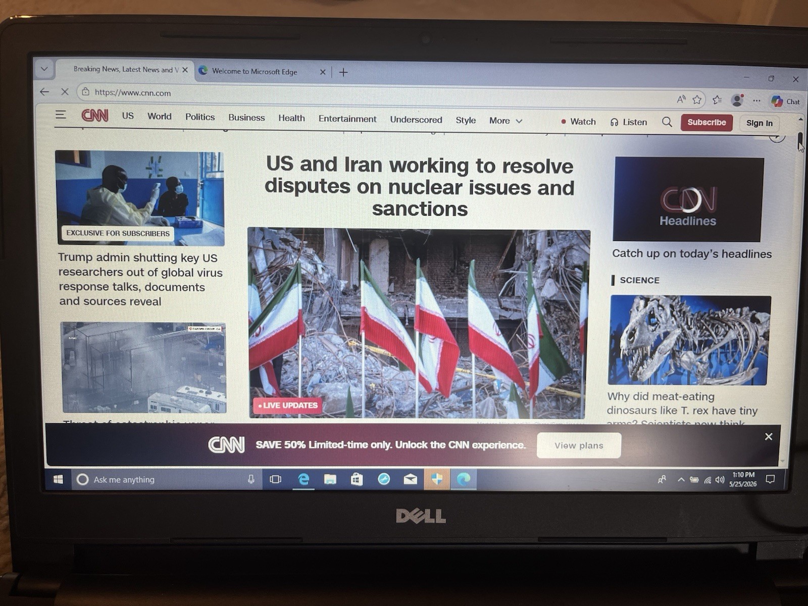 Excellent Dell Inspiron 15-3567 15.6″ i5-7200U 2.5GHz 8GB RAM 1TB SSD W/win10