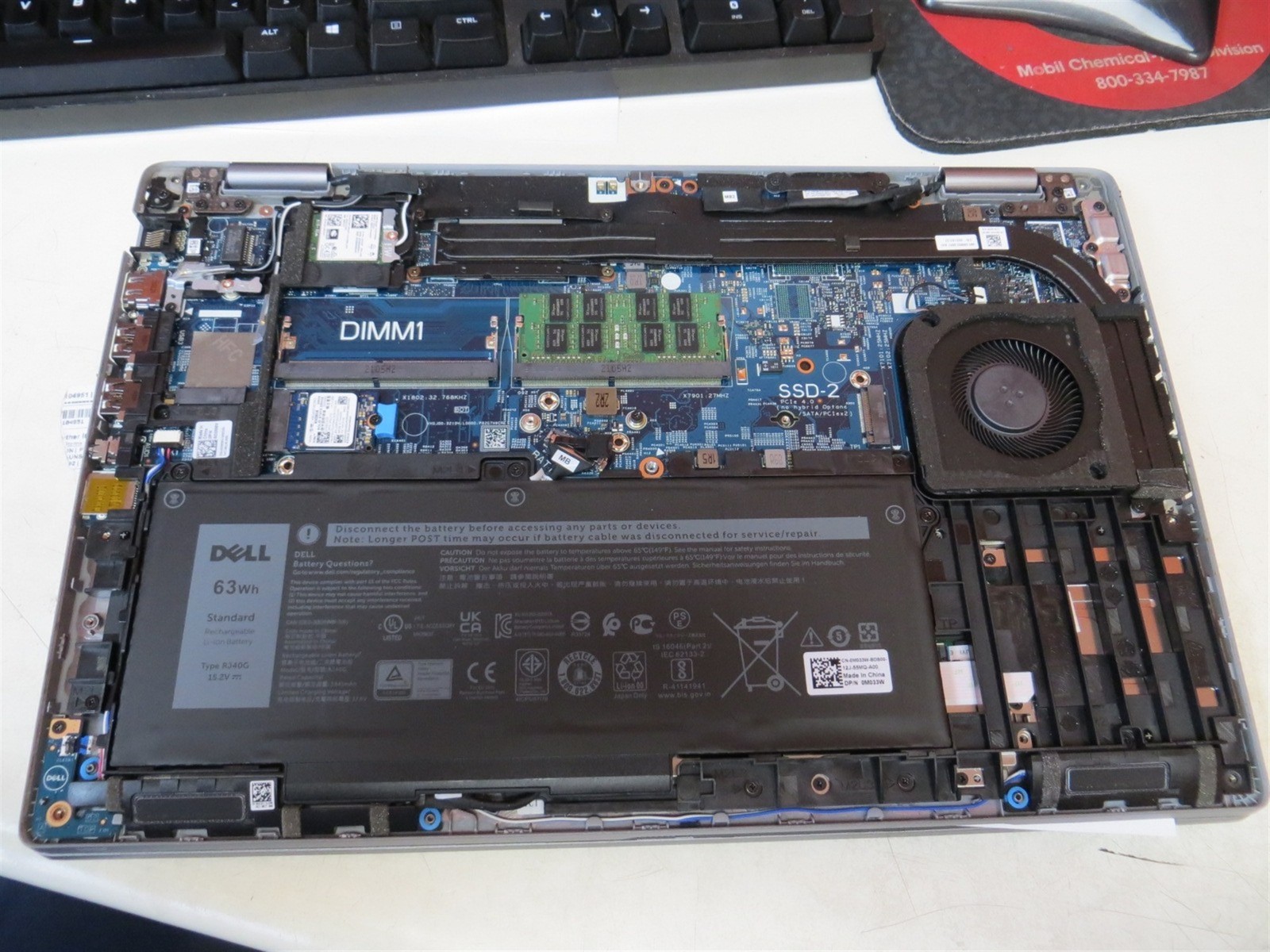 Scratched LCD Dell Latitude 5520 Laptop Intel i7-1185G7 3GHz 8GB 256GB SSD