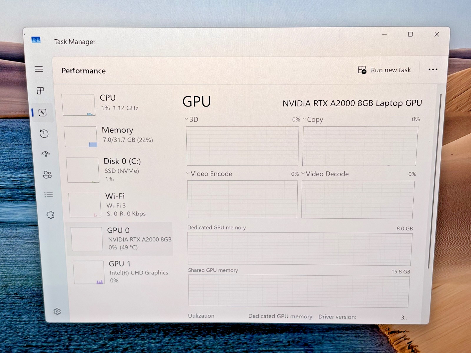 Dell Precision 5570 i9-12th Gen 2.50GHz 32GB RAM 256GB SSD Nvidia RtxA2000 W11P*