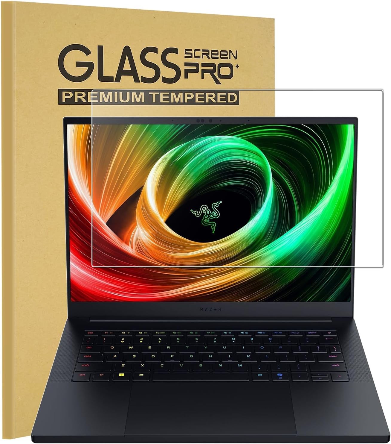 Tempered Glass Screen Protector for Razer Blade 14 (2025, RZ09-) Gaming Laptop