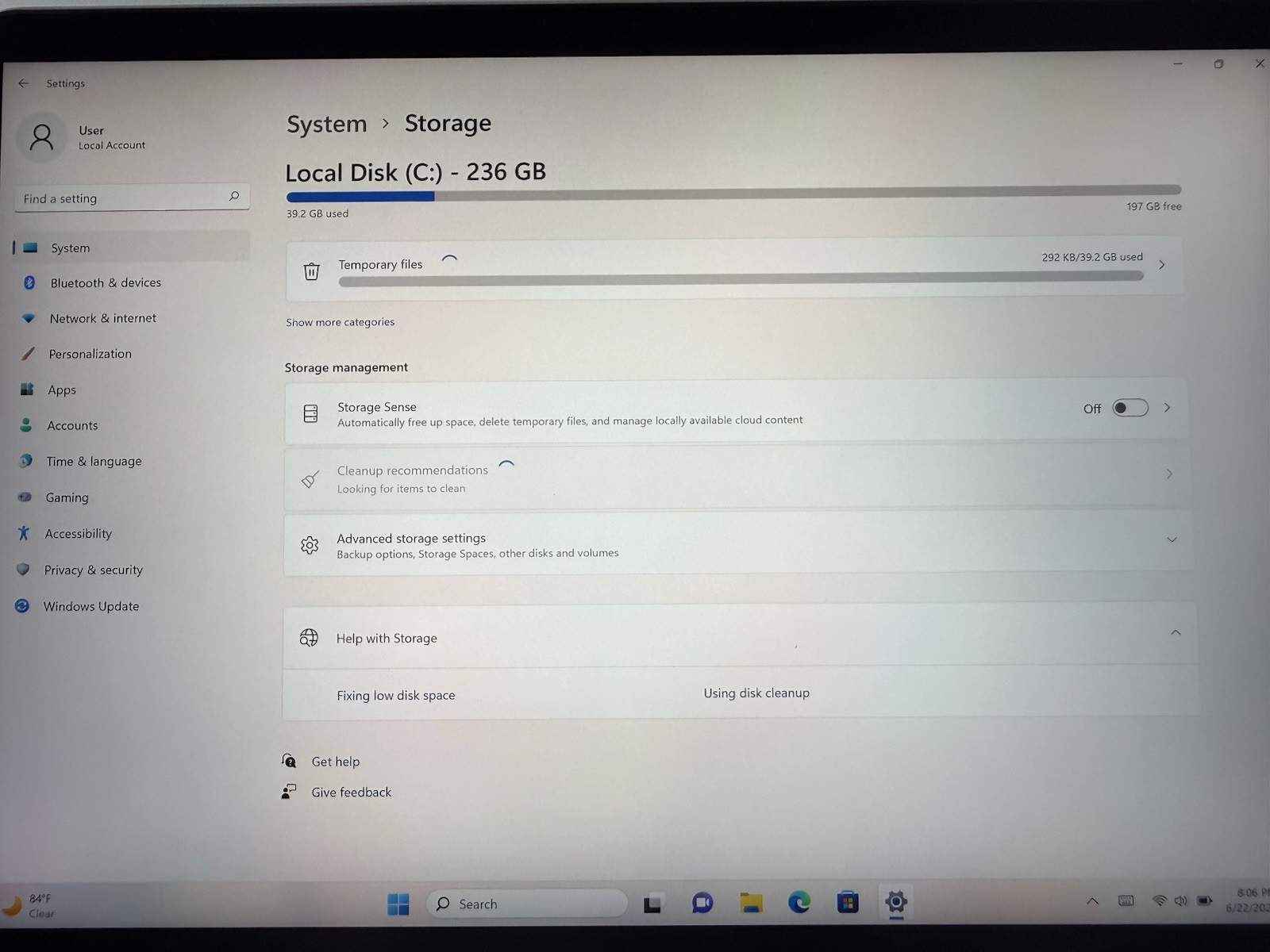 Microsoft Surface Pro 8 (1982) i5-1145G7 – 16GB RAM – 256GB 120Hz – Win 11 Pro