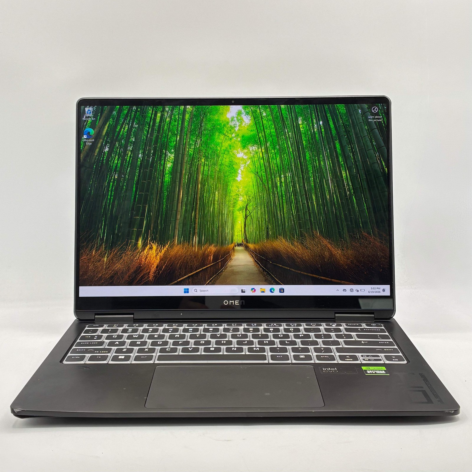 HP Omen Transcend 14 14 fb0023dx 14in Ultra 9 32GB RAM 1TB 4070 Black