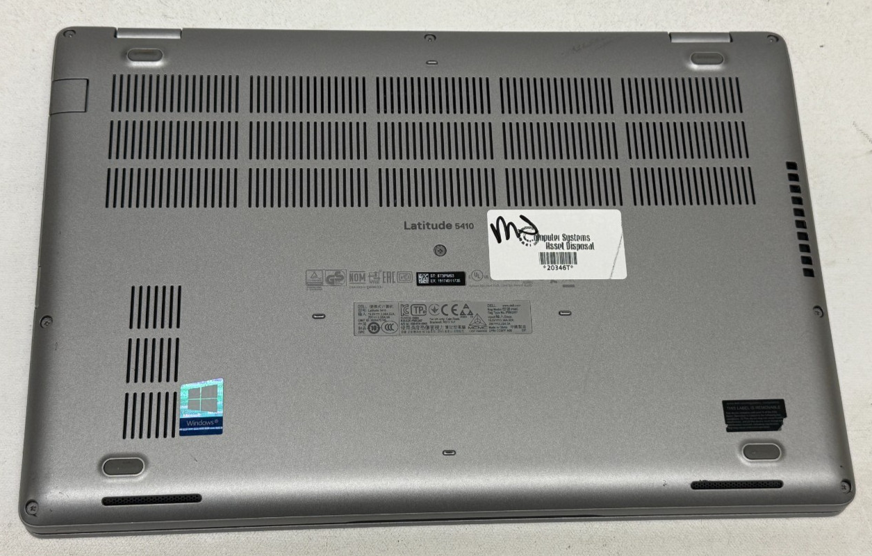 Dell Latitude 5410 14″ (i5-10310u 1.70GHz – 16GB RAM – 256GB SSD – Win11Home)