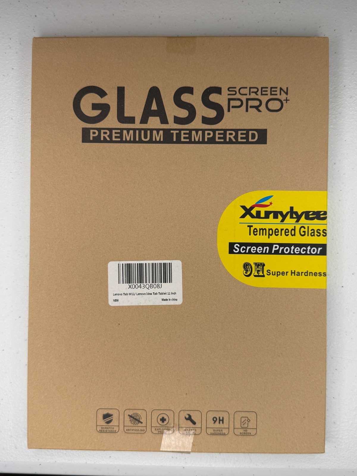 Lenovo Idea Tab 4G + 128GB Luna Grey TB336FU SCREEN PROTECTOR & SHOCKPROOF CASE