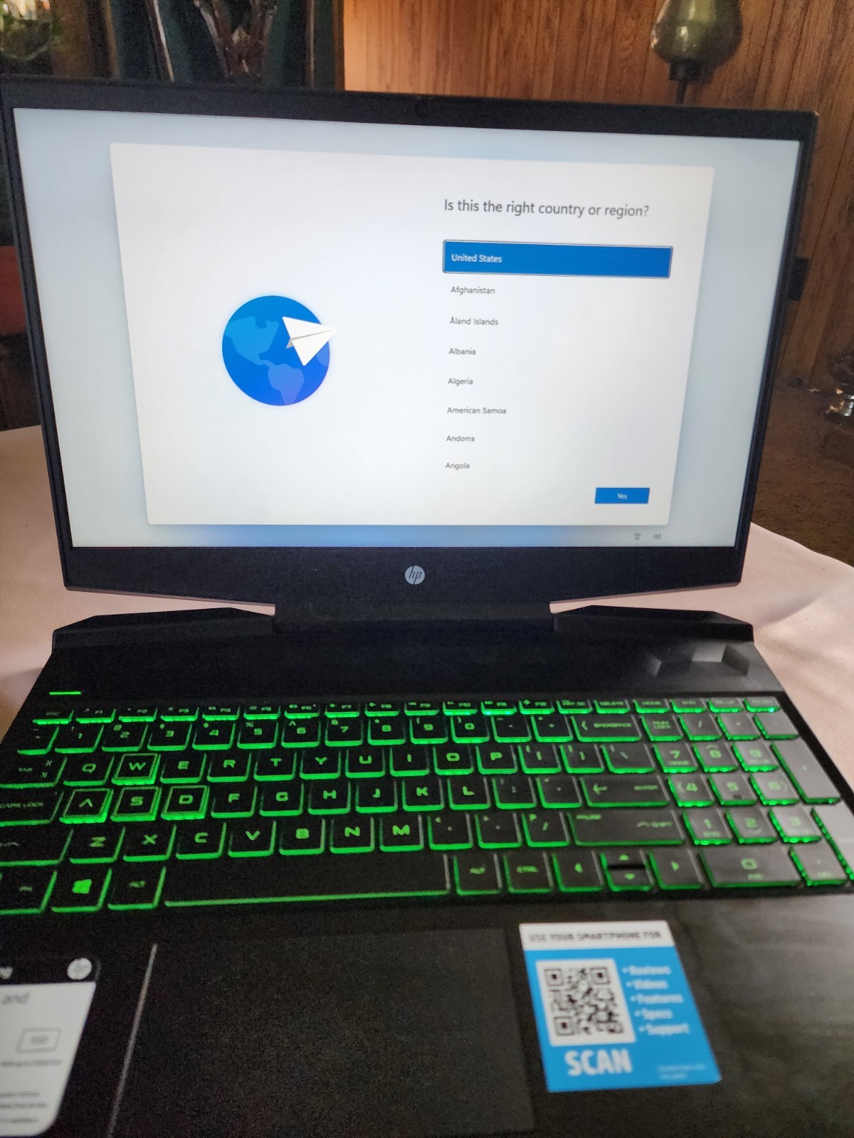 HP Pavilion Gaming 15.6″ i5-9300H 8GB 256GB SSD GTX 1050 Win 11 Black