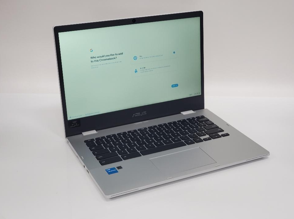 ASUS Chromebook CX1 14in FHD Intel Celeron N4500 4GB 64GB ChromeOS Silver Laptop