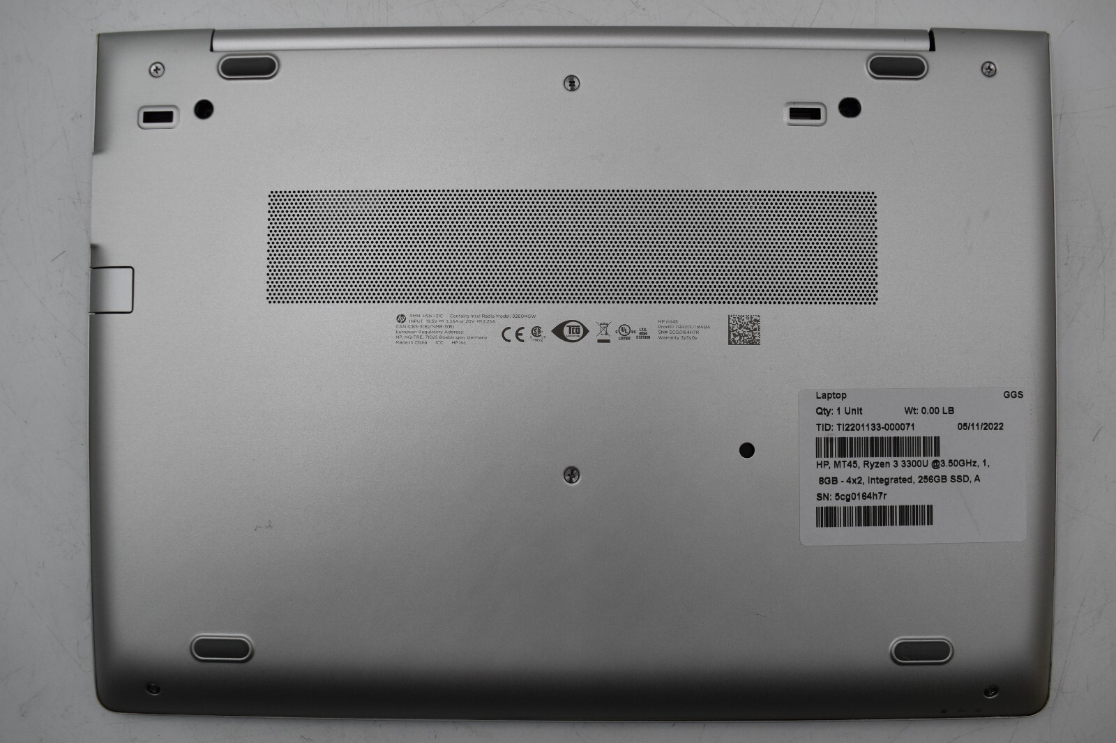 14″ HP MT45 Laptop AMD Ryzen 3 3300U @ 3.50GHz 8GB RAM 128GB SSD Windows 11 Pro
