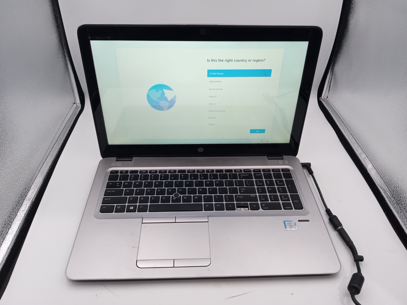 HP EliteBook 850 G3 15″ Touchscreen i5 8GB 128GB Win11 – NO BATTERY – READ -RR