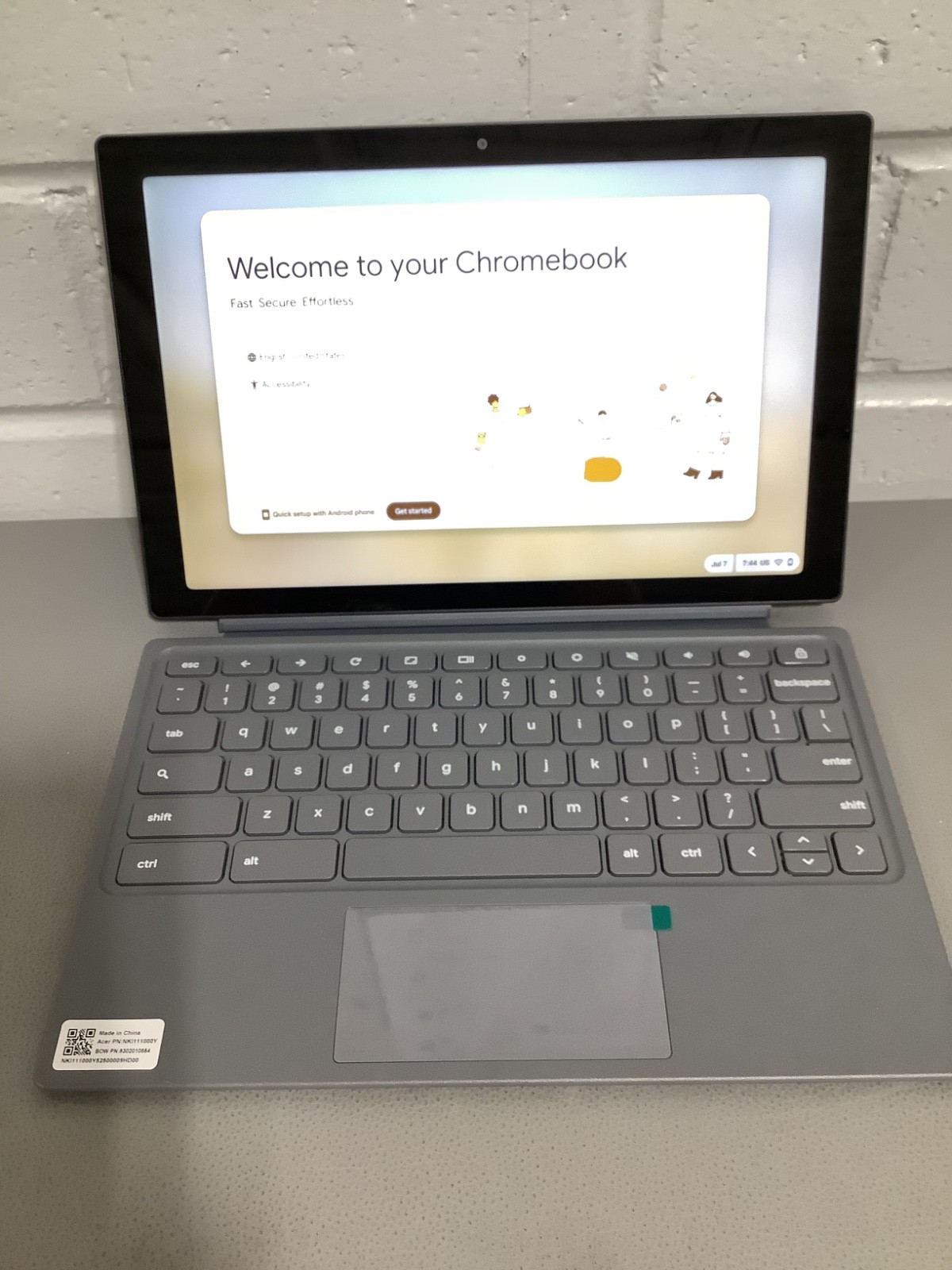Acer Chromebook Tab 311 Chromebook Tablet – 11″ WUXGA (Sealed).