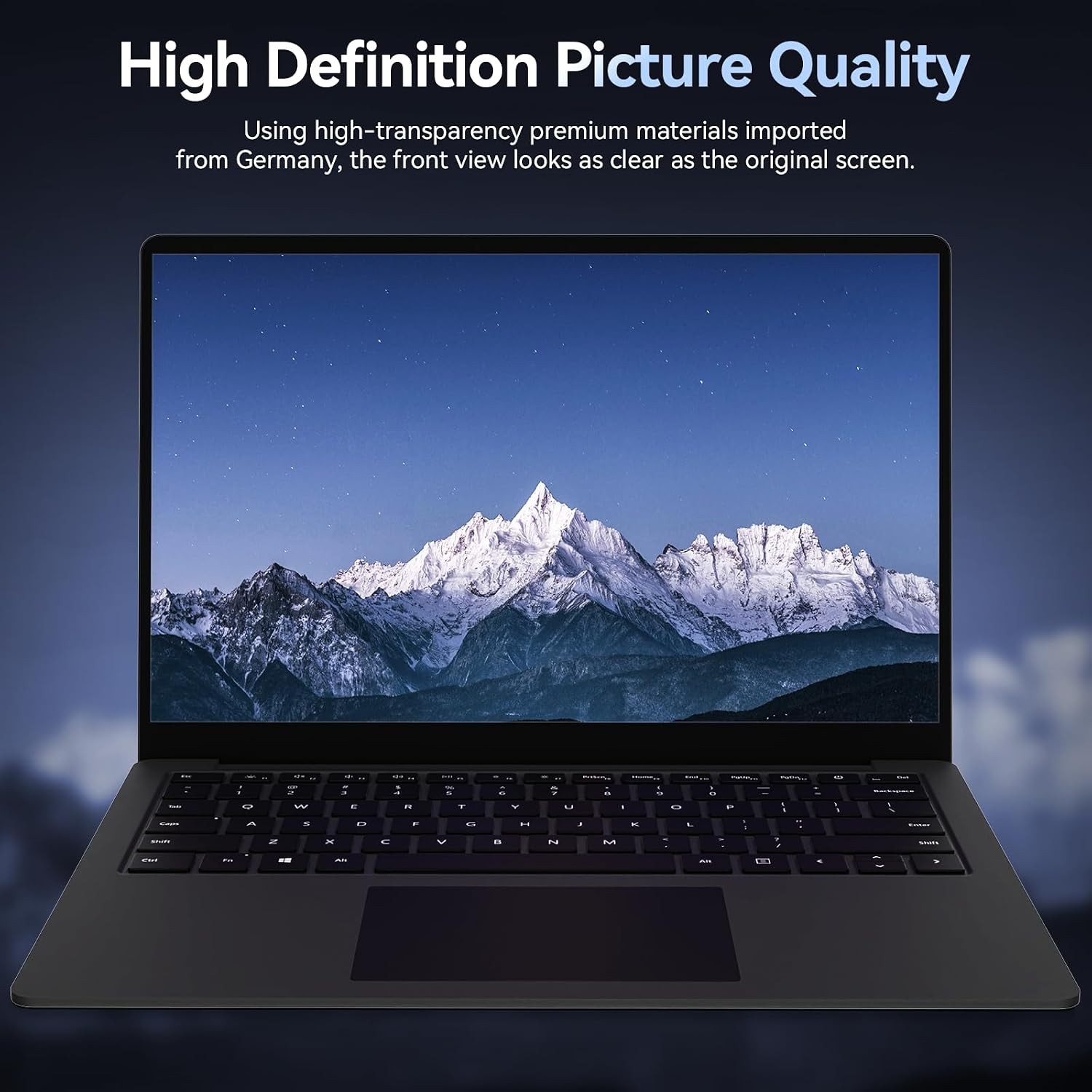 13.3 Inch Privacy Screen for Laptops – Anti-Glare Filter for Lenovo, HP, Dell, A