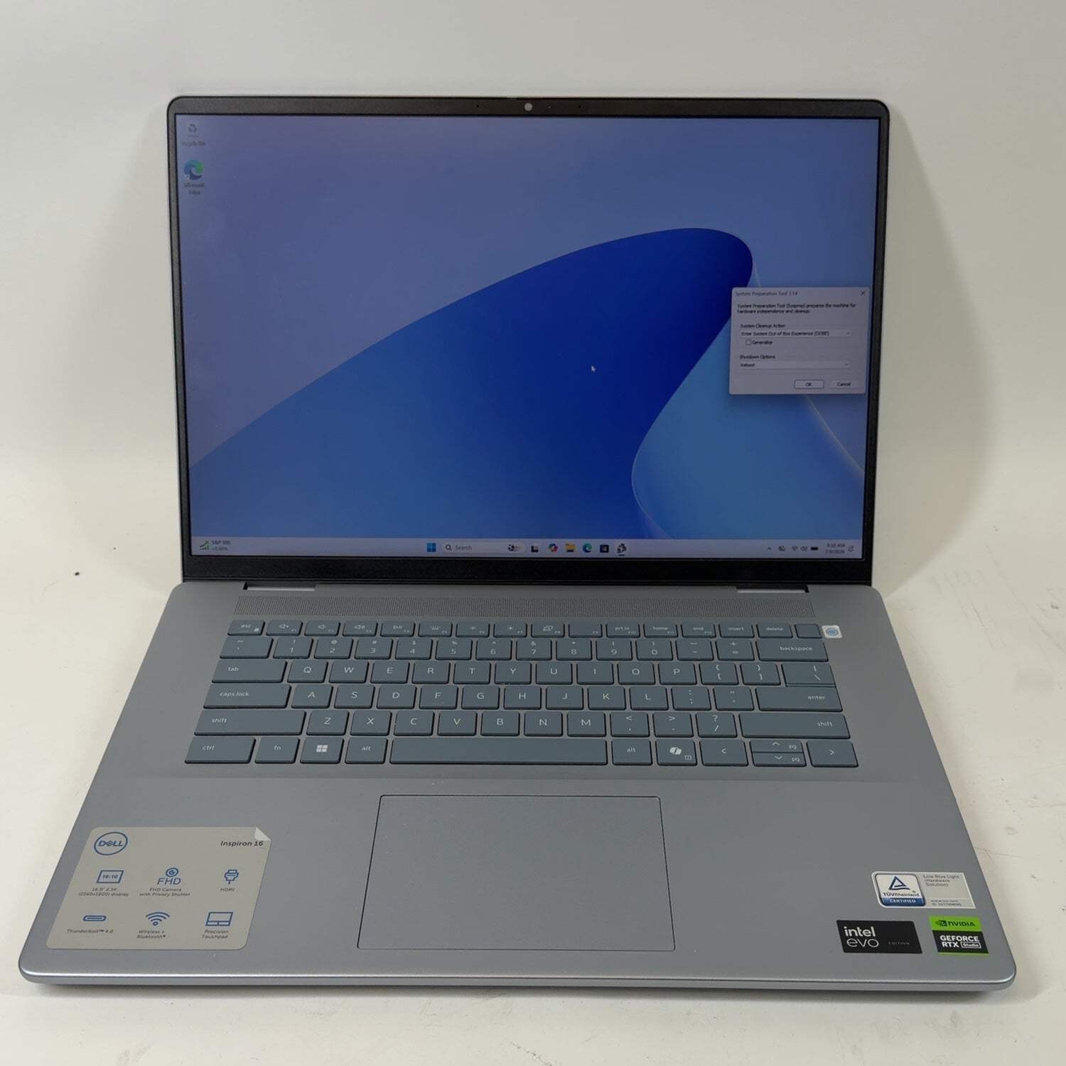Dell inspiron 16 Plus 7640 15.6″ Ultra 7 155H 32GB RAM 2TB SSD GeForce RTX 4060