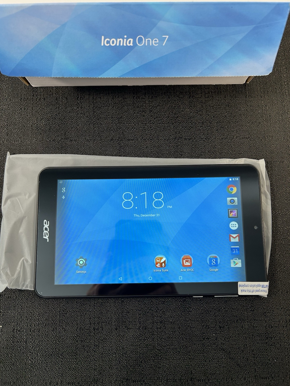 NEW Acer Iconia One 7 B1- 770 Tablet Open Box