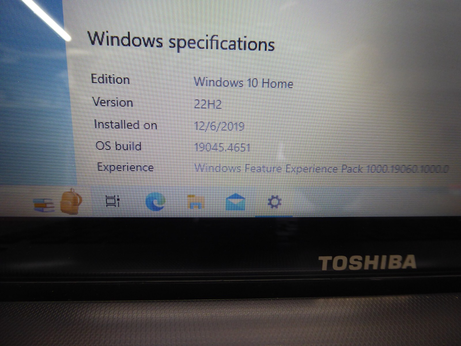 TOSHIBA SATELLITE P845T -S4305 14″ i3-3217U 1.86GHz 8GB 240GB SSD WINDOWS 10 HOM