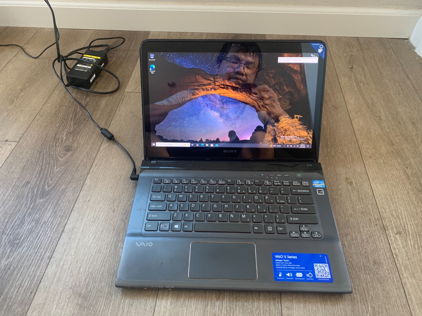 Sony SVE14AJ16L Laptop 14″ Intel Core i5-3230M 2.60GHz 8GB RAM 500GB HDD Win 10