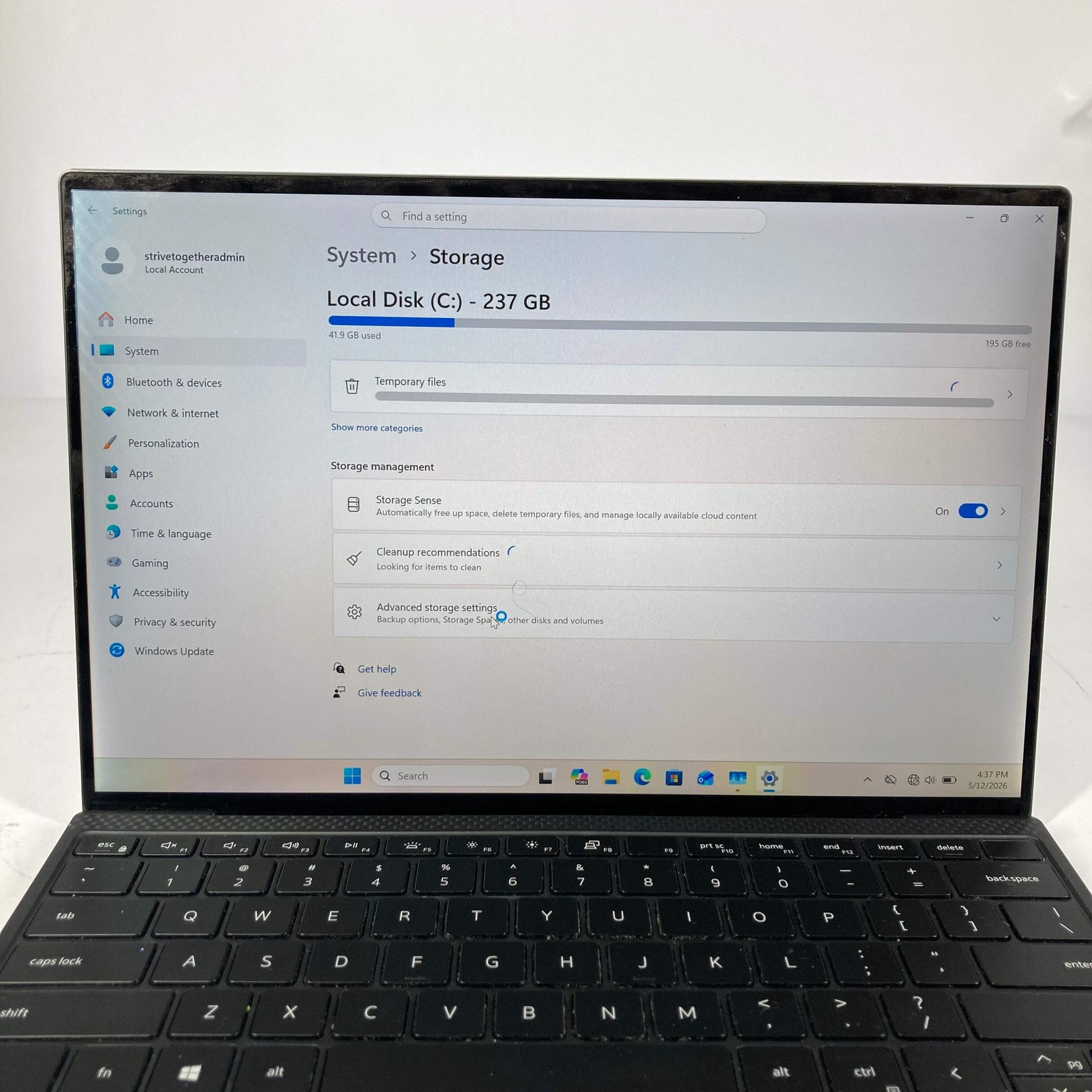 Dell XPS 13 9300 13.4″ i7-1065G7 1.3GHz 8GB RAM 256GB SSD