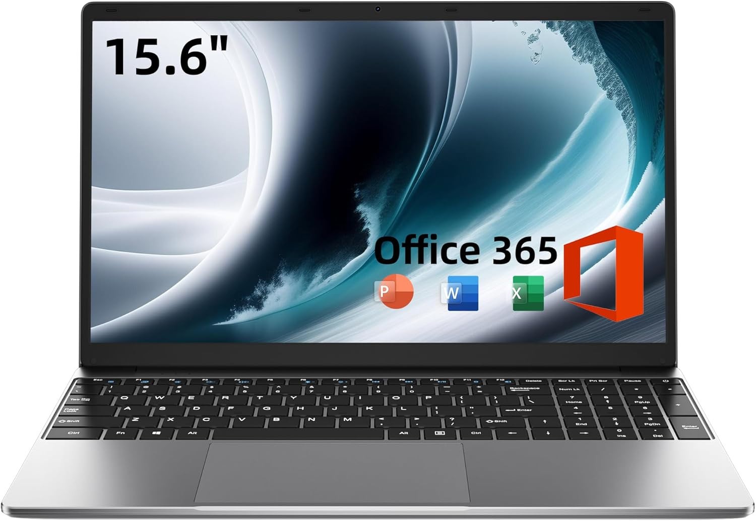 Jumper 15.6 Inch Windows 11 Laptop with Office 365, 4GB RAM, 128GB Storage